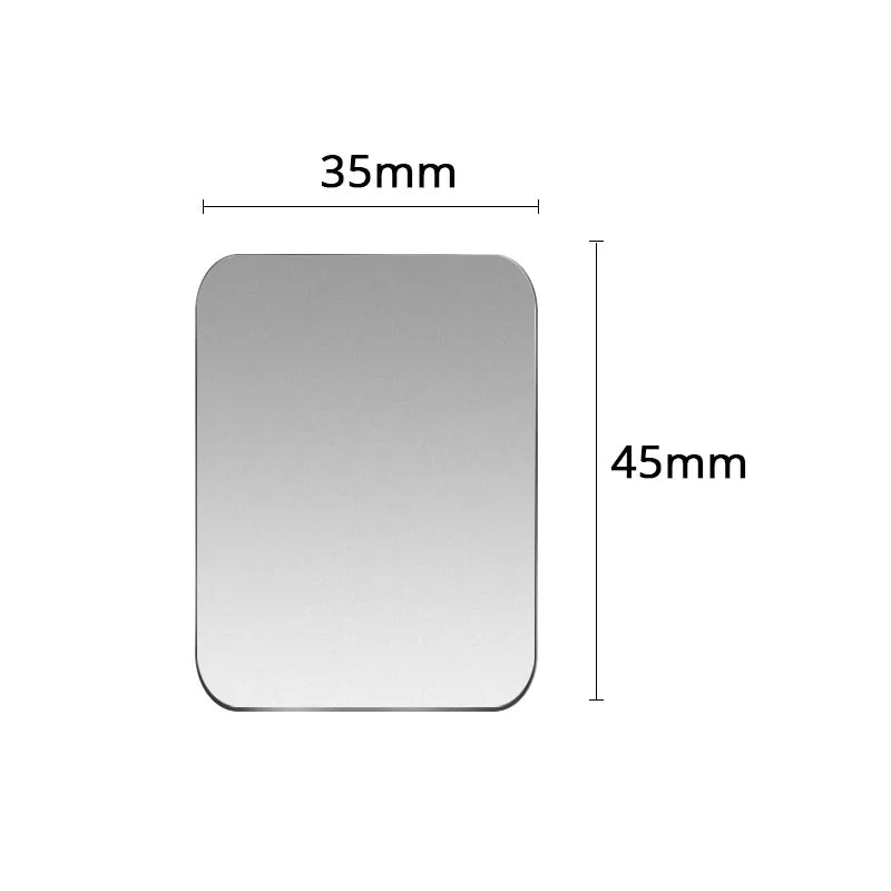 Metal Plate For Car Phone Holder Magnetic Universal Iron Sheet Disk Sticker Mount Mobile Phone Magnet Stand For IPhone