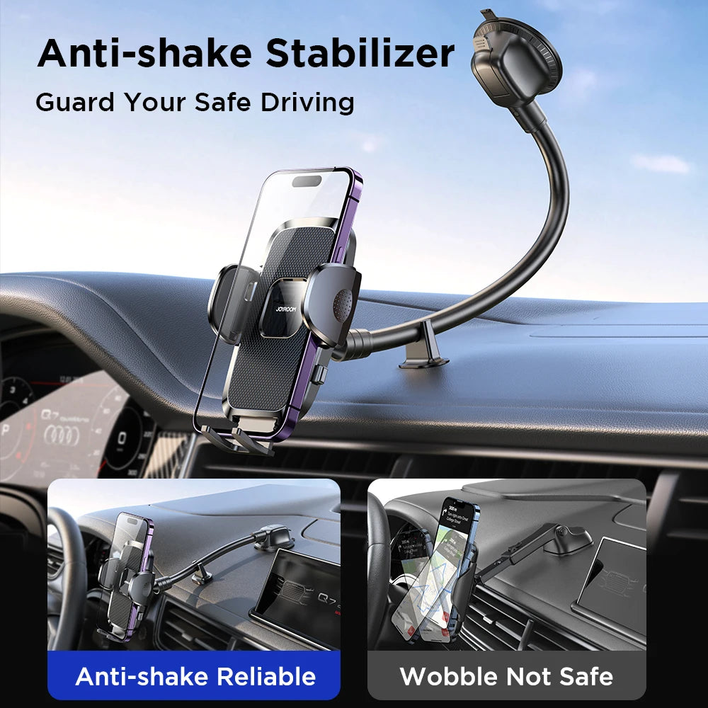 Joyroom Car Phone Holder Mount 360° Widest View Universal Handsfree Auto Air Vent Flexible Long Arm Phone Mount  JR-ZS259