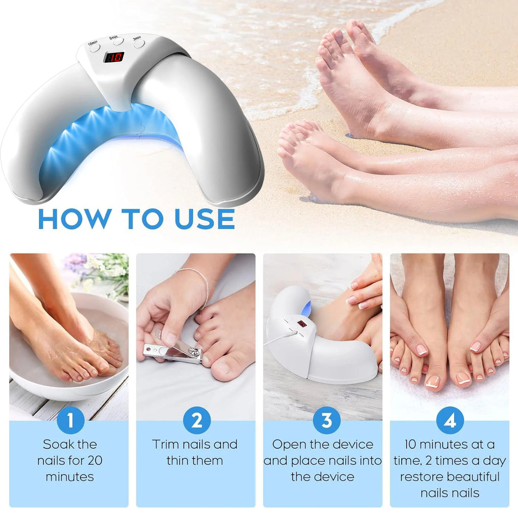 Nail Fungus Laser Treatment Device Repair Toenail Fingernail Fungus Treat Onychomycosis Therapy Cure Machine Effectively Remove