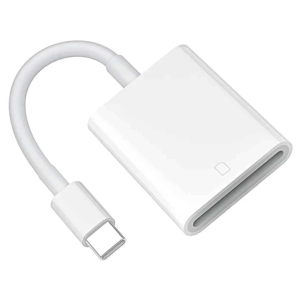 USB C Memory Card Reader Type C to SD TF Adapter for iPhone15 Huawei Xiaomi SD TF Card Reader Data Converter For Camera Card