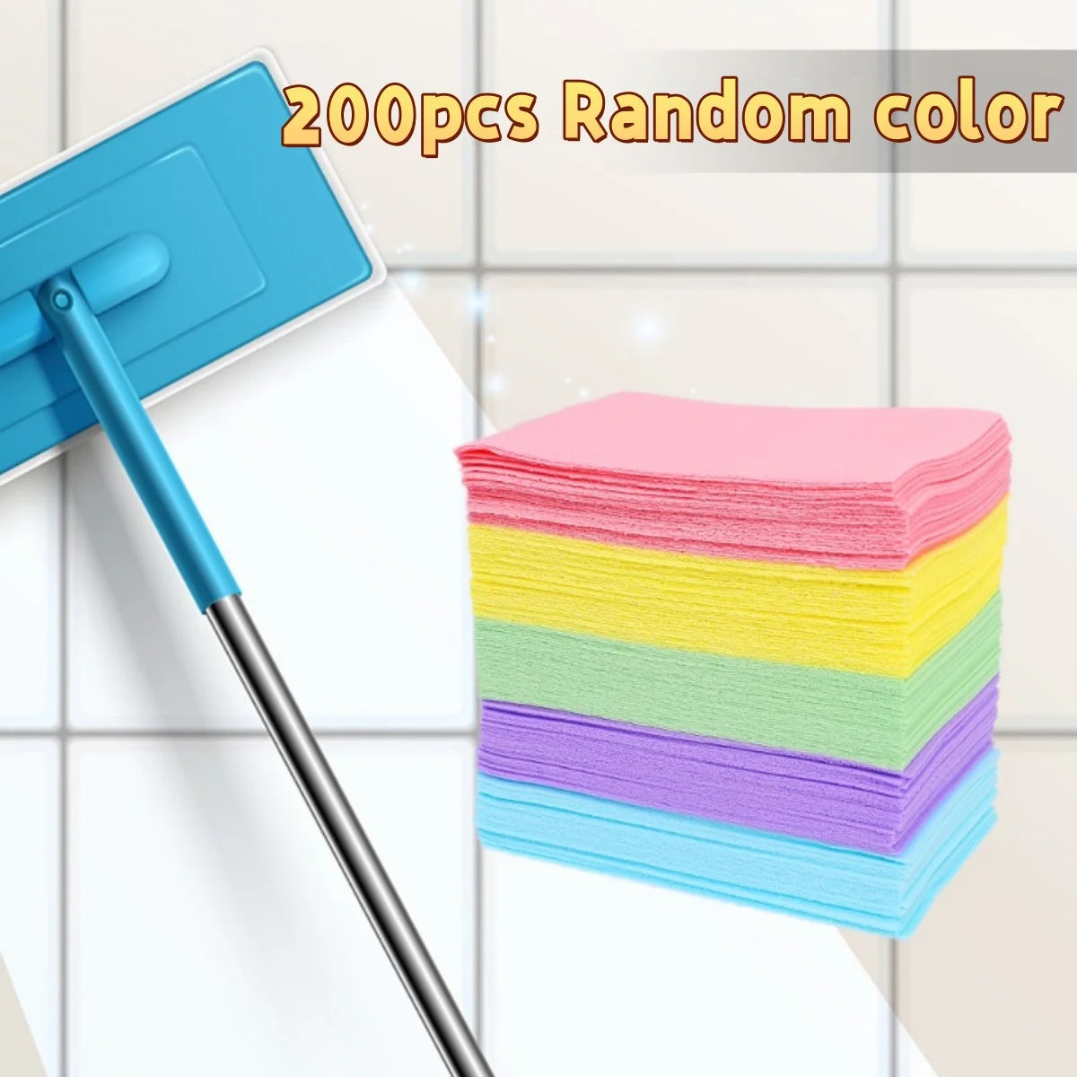 30-200pcs Concentrated Floor Cleaner For Tile Wood Bathroom And Car Surfaces Powerful Floor Cleaning Sheets For Home