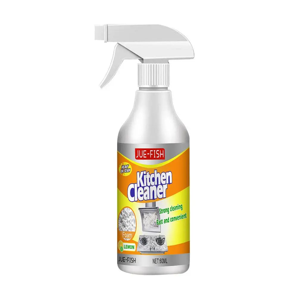 60ml Foam Cleaner Kitchen Grease Cleaner Stain Remover Cleaner Spray Magic Kitchen Degreaser Products Kitchenware Degreaser