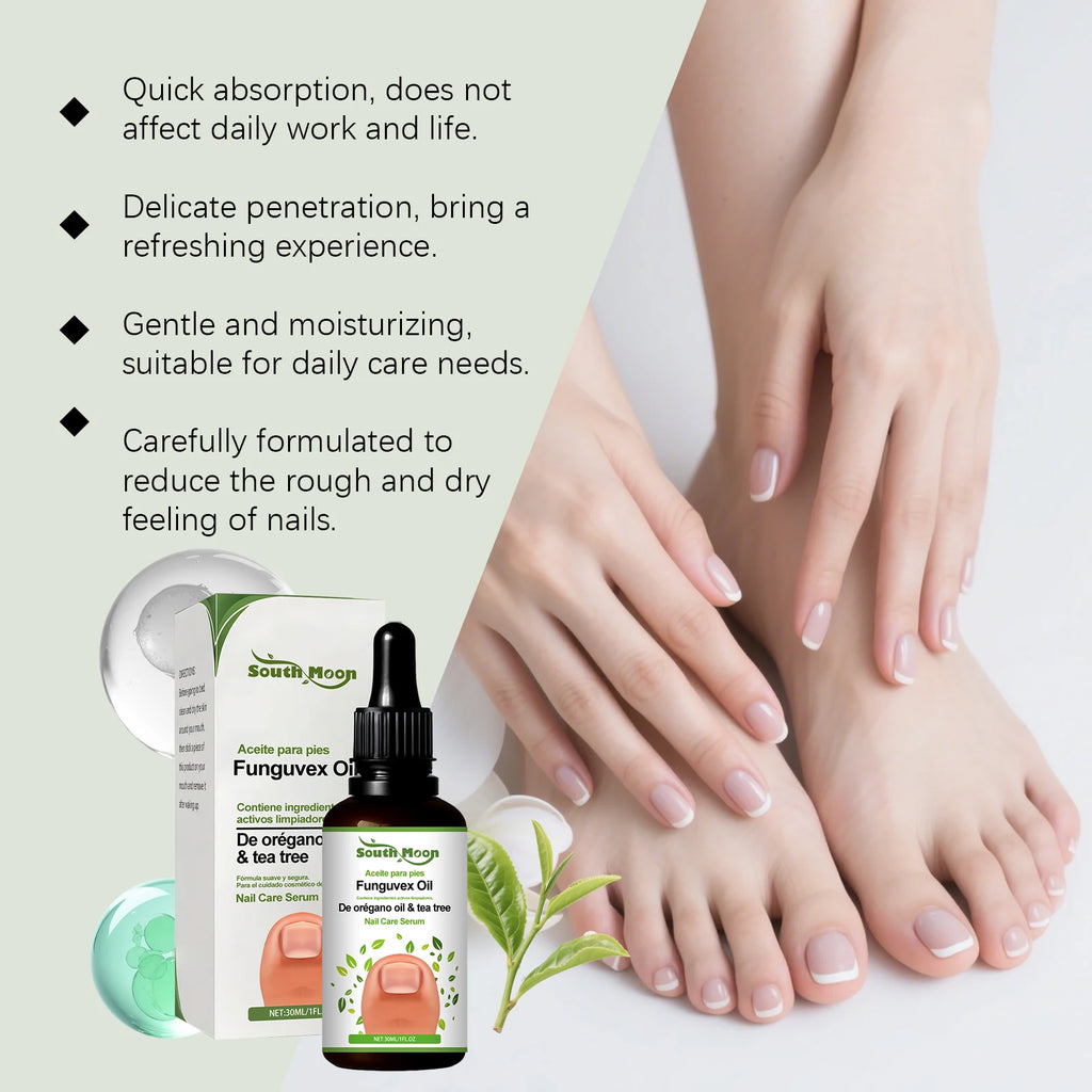 Antifungal Nail Care Solution Treat Onychomycosis Relieve Pain Swelling Nourish Nails Surface Promot Healthy Toe Recovery Liquid