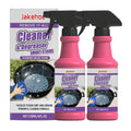 1/2/3pcs Barbecue Grill Cleaner Heavy Duty Grease Degreaser Spray Powerful Stain Remover For Bbq Grates Pans Ovens Kitchen