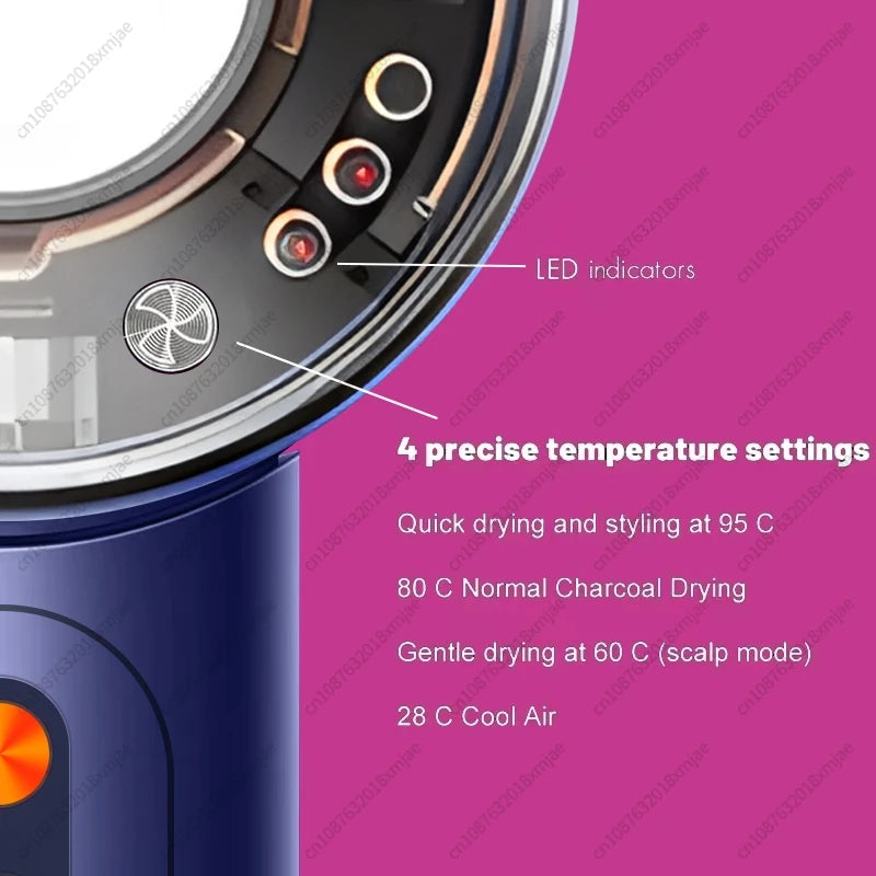 Super Hair Dryer Leafless Hair dryer Personal Hair Care Styling Negative Ion Tool Constant Anion Electric Hair Dryers For Dyson