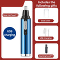 Electric Nose Hair Clipper Rechargeable Multi-kinetic Shaving Two-in-one Unisex Fully Automatic Washable   Trimmer