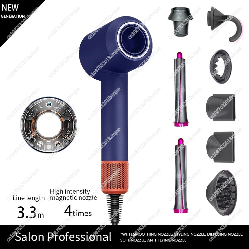 Super Hair Dryer Leafless Hair dryer Personal Hair Care Styling Negative Ion Tool Constant Anion Electric Hair Dryers For Dyson