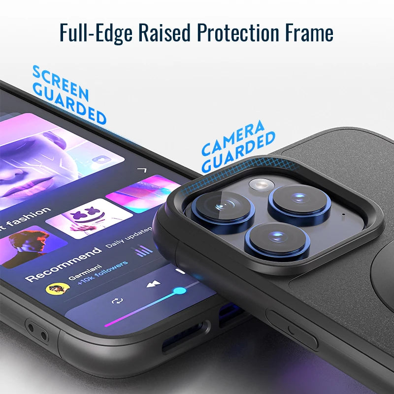 Shockproof Case Holder MotorCycle Bicycle For iPhone case Quick Lock Fit for Quad System Phone Mount For iPhone 17 Pro Max