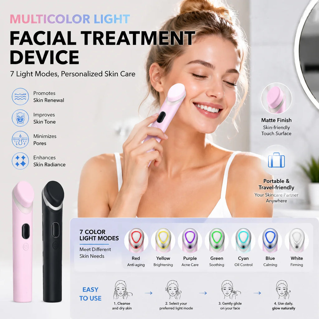 Age-R Booster Skin Care Facial Home Beauty Device Facial Skin Care Tools Anti Aging Microcurrent Lift Face Care Therapy