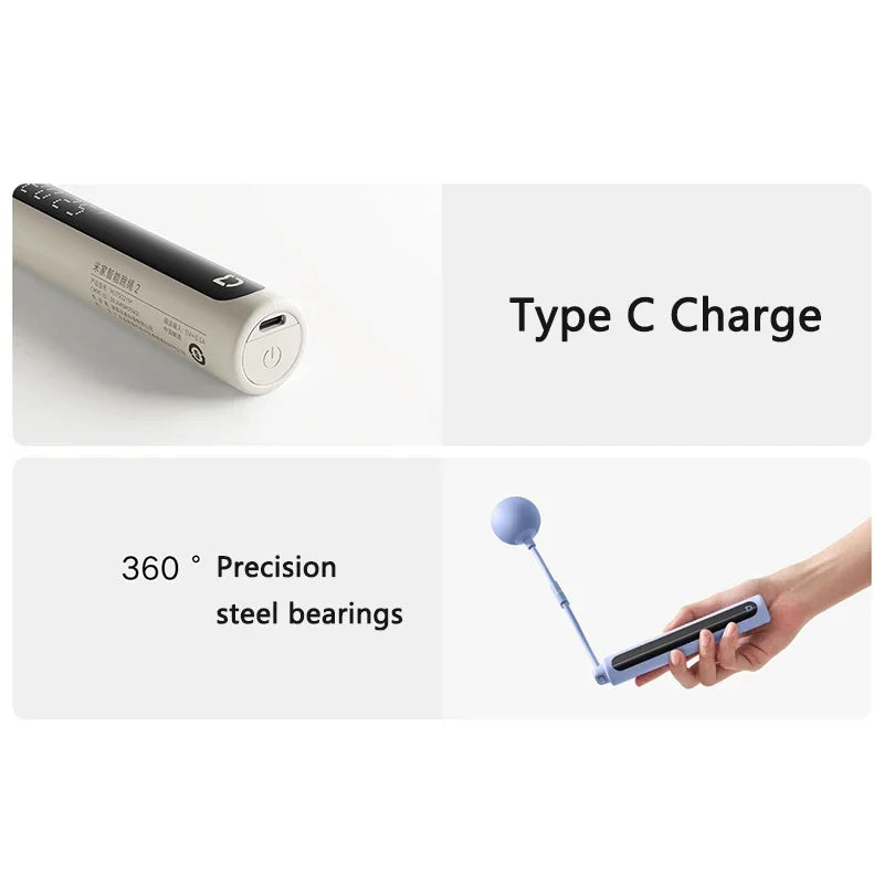 Xiaomi Mijia Smart Jump Rope 2 Bluetooth Fitness Weight Loss Exercise Counting Gravity Ball Skipping Professional Fat Burning