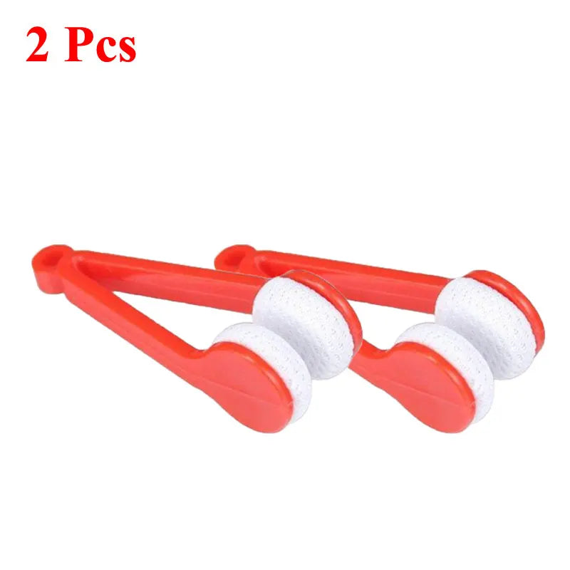 1-4Pcs/Set Portable Multifunctional Glasses Cleaning Rub Eyeglass Sunglasses Spectacles Microfiber Cleaner Clean Brushes