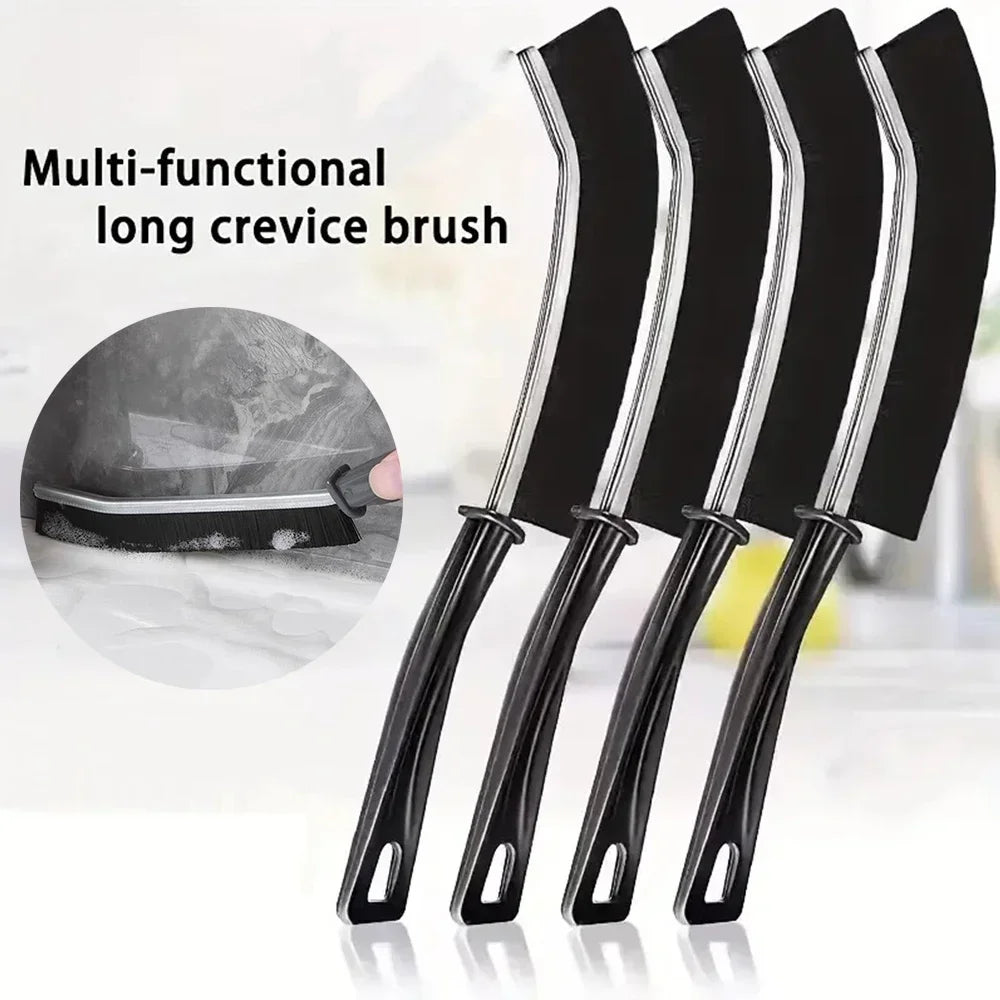 Gap Cleaning Brush Hard-Bristled Crevice Cleaning Brush for Stiff Angled Bristles Tile Bathroom Kitchen Toilet Cleaning WC Tools