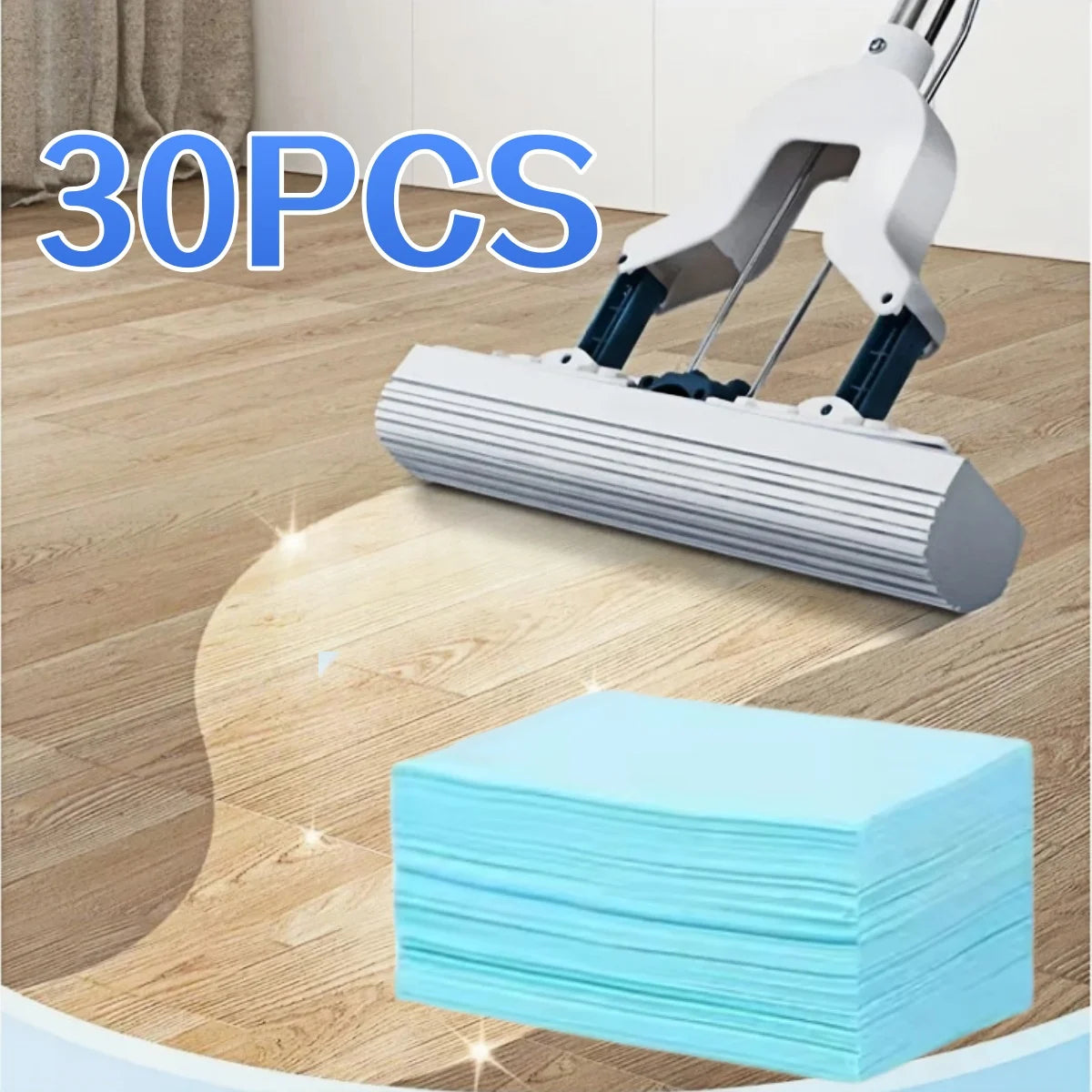 30-200pcs Concentrated Floor Cleaner For Tile Wood Bathroom And Car Surfaces Powerful Floor Cleaning Sheets For Home