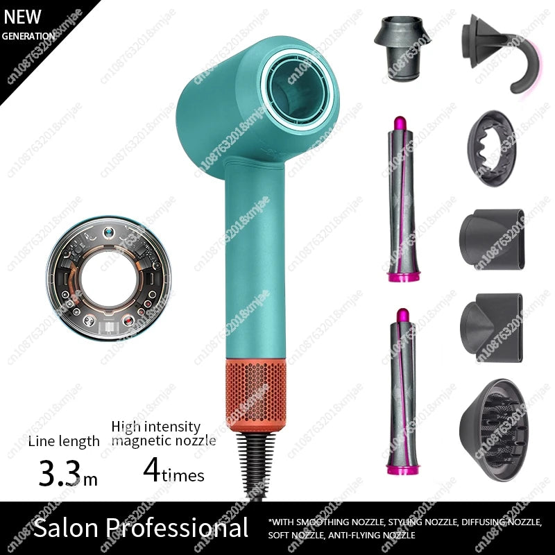 Super Hair Dryer Leafless Hair dryer Personal Hair Care Styling Negative Ion Tool Constant Anion Electric Hair Dryers For Dyson
