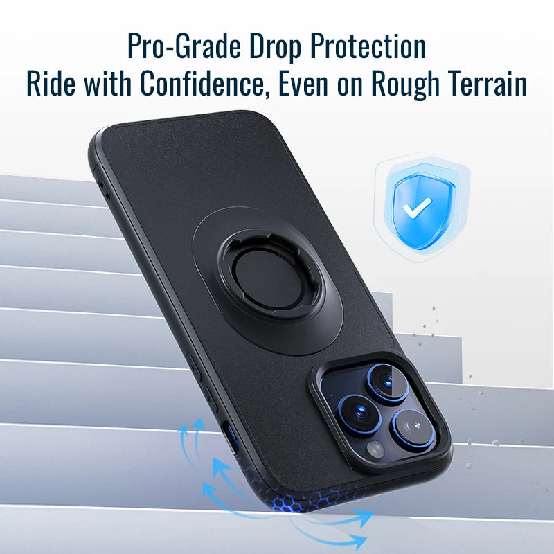 Shockproof Case Holder MotorCycle Bicycle For iPhone case Quick Lock Fit for Quad System Phone Mount For iPhone 17 Pro Max