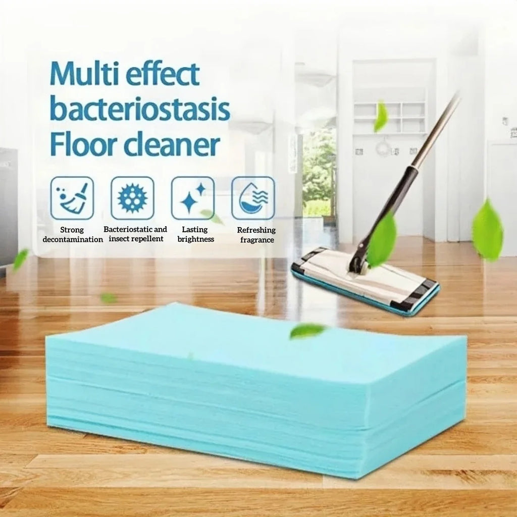 30-200pcs Concentrated Floor Cleaner For Tile Wood Bathroom And Car Surfaces Powerful Floor Cleaning Sheets For Home