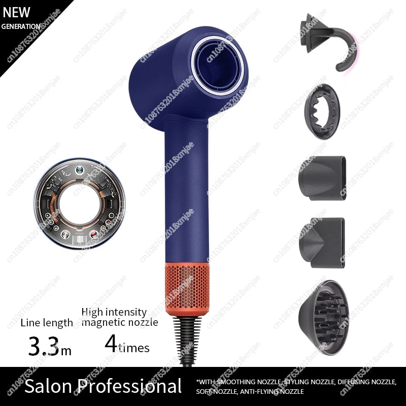 Super Hair Dryer Leafless Hair dryer Personal Hair Care Styling Negative Ion Tool Constant Anion Electric Hair Dryers For Dyson