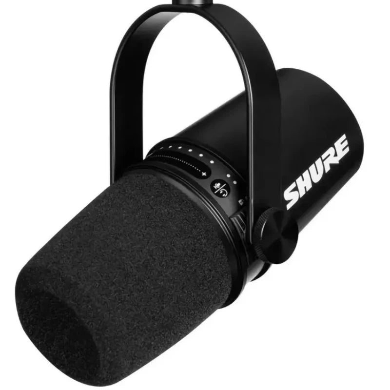 Shure Microphone mv7 usb podcast microphone for podcasting conference room desktop usb mic sound card desktop notebook computer