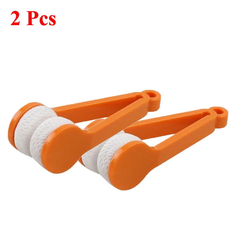 1-4Pcs/Set Portable Multifunctional Glasses Cleaning Rub Eyeglass Sunglasses Spectacles Microfiber Cleaner Clean Brushes