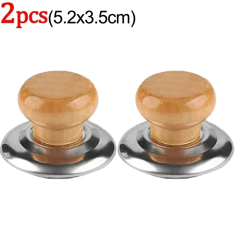 6/1pcs Kitchen Tools Replaceable Universal Pot Lid Handle Anti-Scalding Pot Lid Handle Pots Lid Head Kitchen Accessories Cap
