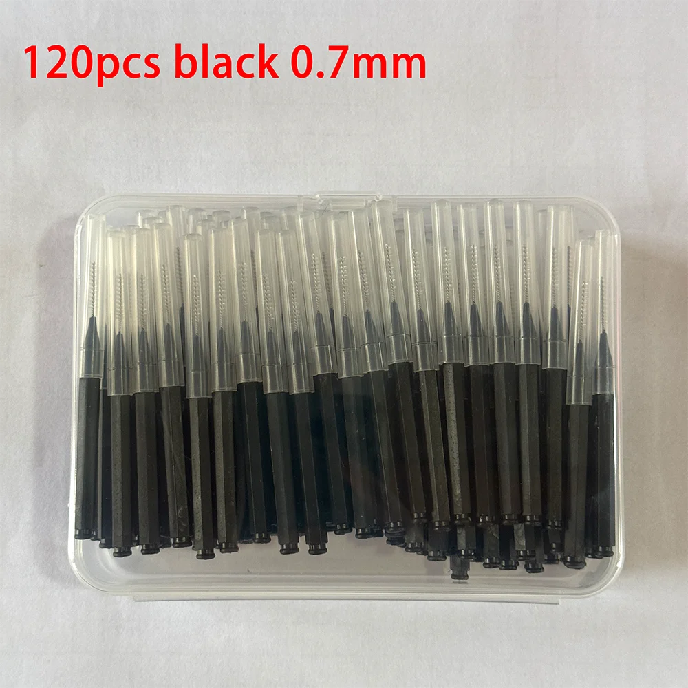 120Pcs/Box Interdental Brushes Health Care Tooth Escova Interdental Cleaners Orthodontic Dental Teeth Brush Oral Hygiene Tool