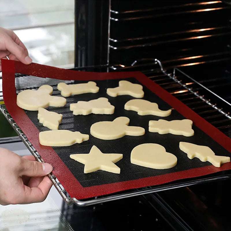 Perforated Silicone Baking Mat Non-Stick Oven Sheet Liner Bakery Tool For Cookie /Bread/ Macaroon Kitchen Bakeware Accessories