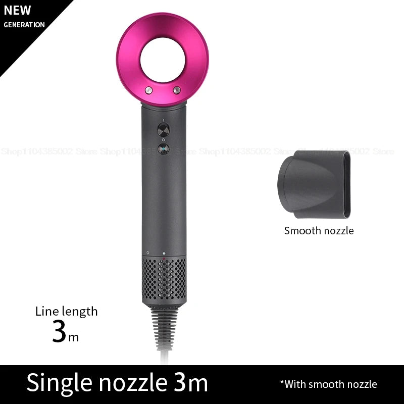 Professinal Leafless For Dyson Hair Dryer Negative Ion Quick Dry Home Powerful Hair Constant Flyaway Attachment Anion Electric