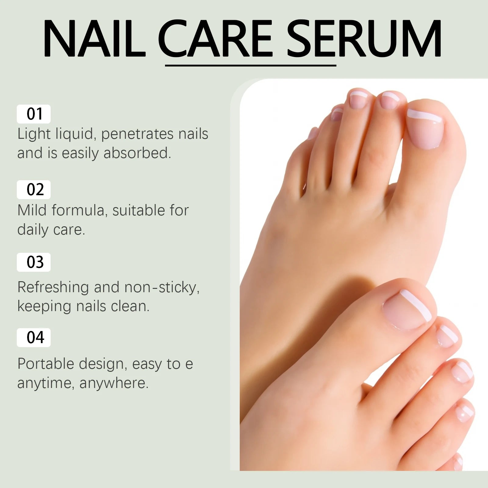 Antifungal Nail Care Solution Treat Onychomycosis Relieve Pain Swelling Nourish Nails Surface Promot Healthy Toe Recovery Liquid