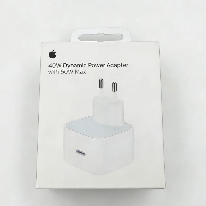 2026 Original 40W-60W USB-C Power Adapter For iphone 17 16 Pro Max Type C fast charger for Apple Cable for iPhone 15 Plus