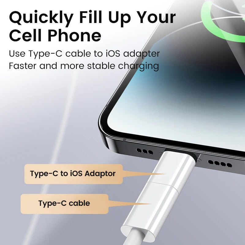Olaf USB Type C To Lightning Adapter For iOS Male to USB C Female Converter for iPhone 14 13 PC Macbook Fast Charging adaptor