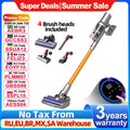 Cordless Handheld Vacuum Cleaner,27000PA,Touch Screen,Smart Dust Sensor,Auto Speed Control for Home Bed Carpet Clean