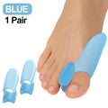 1Pair Silicone Gel Thumb Corrector Bunion Little Toe Protector Separator Hallux Valgus Finger Straightener Foot Care Relief Pads