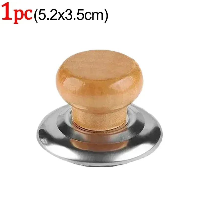 6/1pcs Kitchen Tools Replaceable Universal Pot Lid Handle Anti-Scalding Pot Lid Handle Pots Lid Head Kitchen Accessories Cap