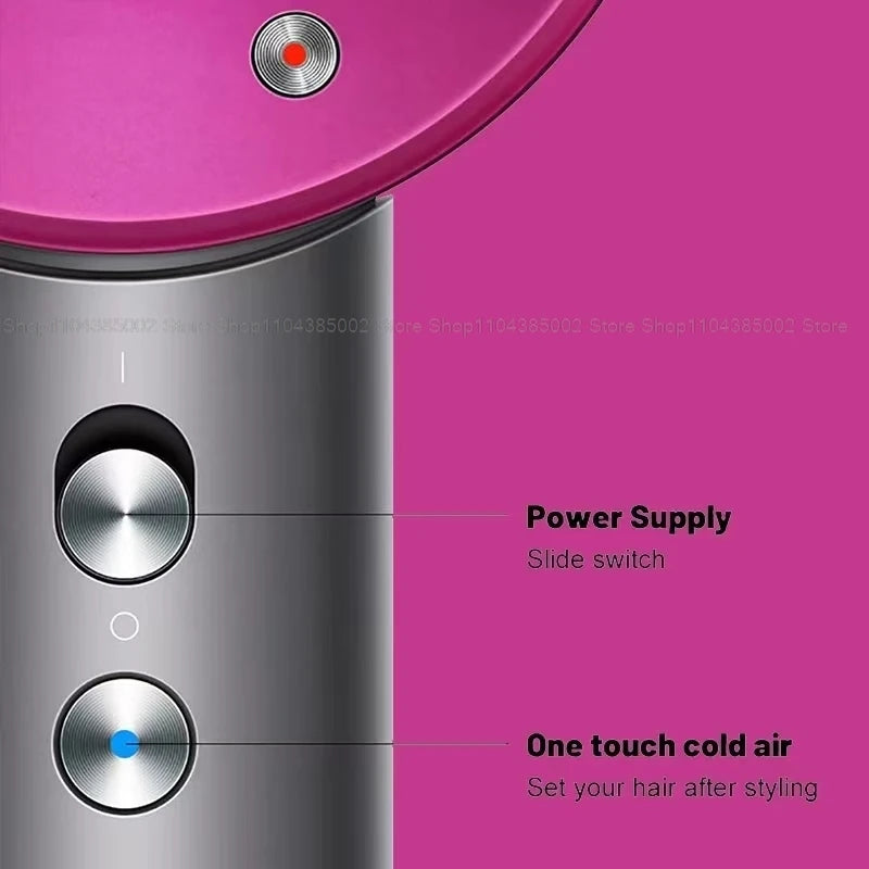 Professinal Leafless For Dyson Hair Dryer Negative Ion Quick Dry Home Powerful Hair Constant Flyaway Attachment Anion Electric