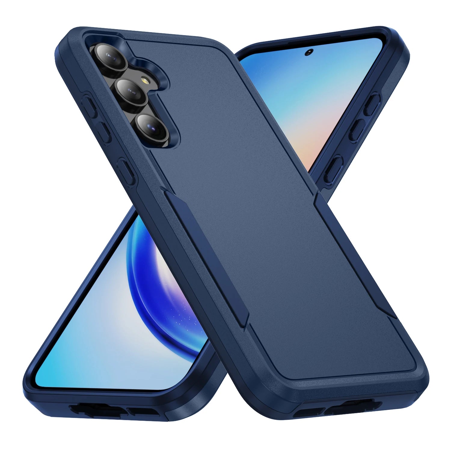 Military Grade Cases for Samsung Galaxy S25 FE S22 S23 S26 Plus S24 FE Ultra Edge A57 A17 A54 A16 5G A56 A55 A35 A15 Armor Case