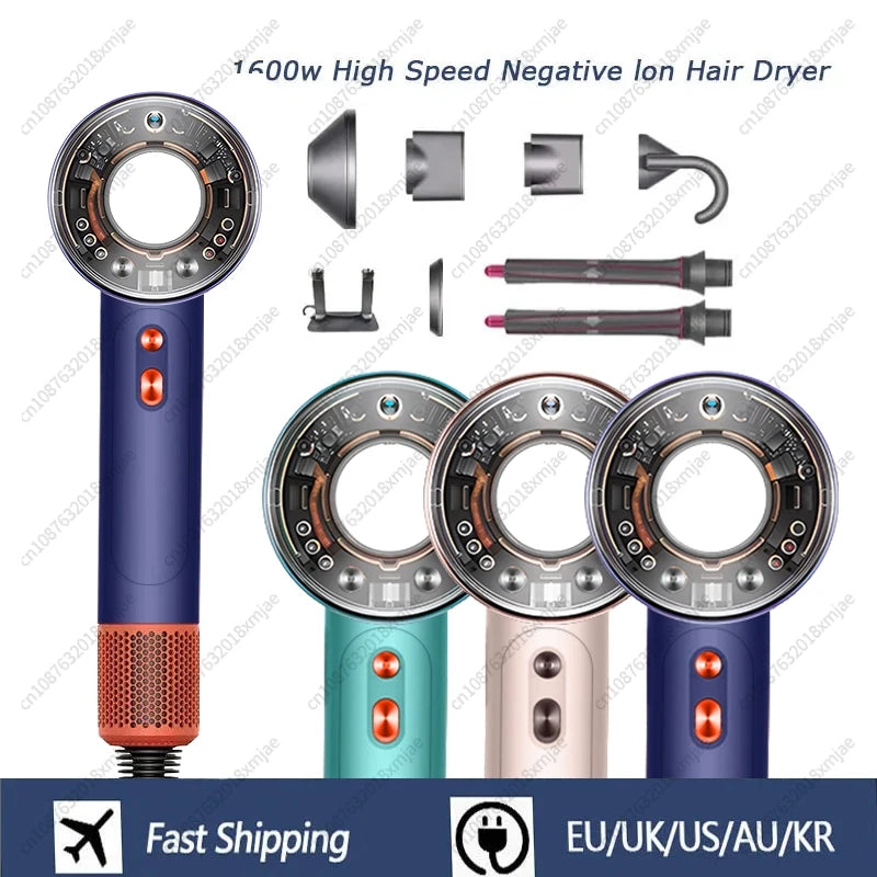 Super Hair Dryer Leafless Hair dryer Personal Hair Care Styling Negative Ion Tool Constant Anion Electric Hair Dryers For Dyson