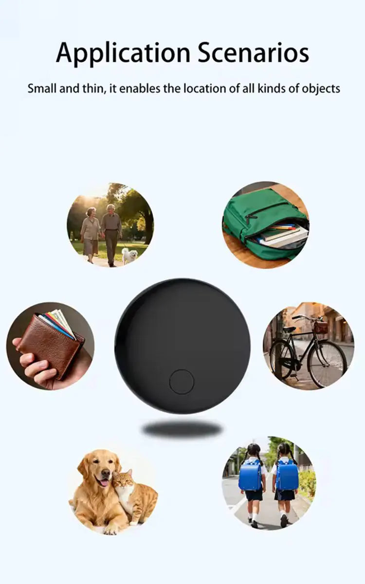 For Apple Find My GPS Tracker for airtag Smart Bluetooth Tracker airtags Keys Finder Air Tag Item Locator SmartTag Phone Finder