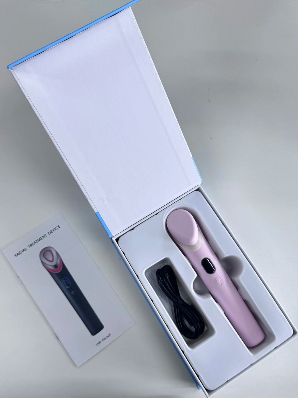 Age-R Booster Skin Care Facial Home Beauty Device Facial Skin Care Tools Anti Aging Microcurrent Lift Face Care Therapy