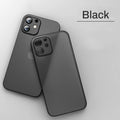 New 0.2MM Ultra Thin Matte PP Case For iphone 11 12 13 14 15 Pro X Xr Xs Max 13 mini 7 8 Plus SE 2020 Clear Hard PC Cover Cases