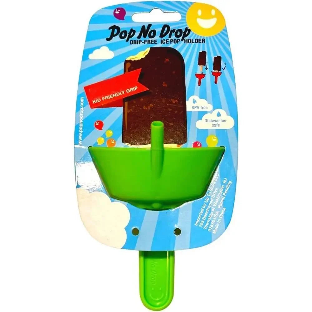 Double Drip Proof Popsicle Holder Anti-flow Ice Cream Bracket Anti-drip Tray Portable Popsicle Protectors Kids Home Necessity